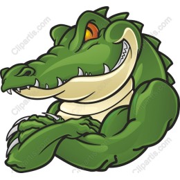 Vibrant Crocodile