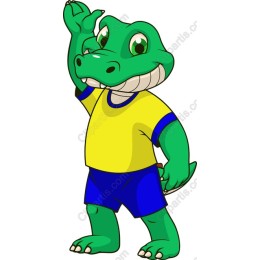 Cheerful Dinosaur