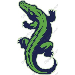 Stylized Crocodile