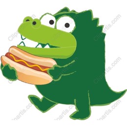 Hot Dog Monster