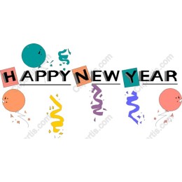 Happy New Year Festive