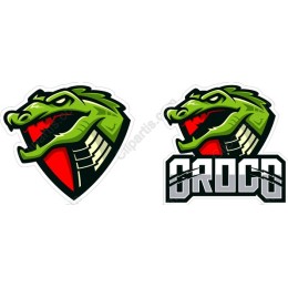 Fierce Crocodile Emblem