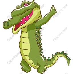 Cheerful Crocodile