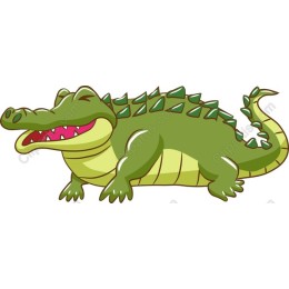 Cartoon Crocodile