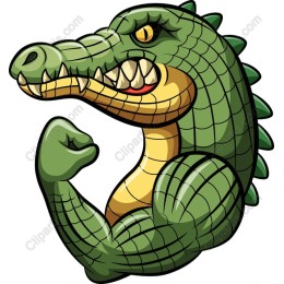 Muscular Crocodile