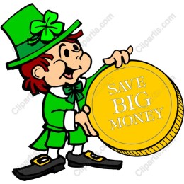 Save Big Money Leprechaun