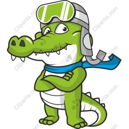 Aviator Alligator