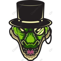 Debonair Crocodile