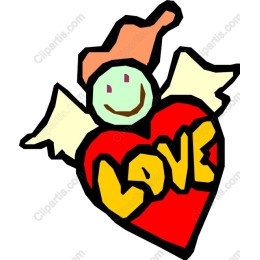 Whimsical Angel Love