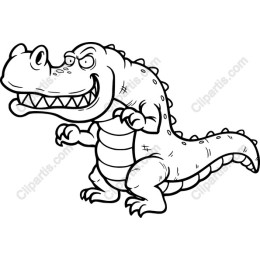 Cartoon Crocodile