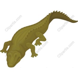 Prehistoric Crocodile - and