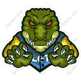 Fierce Dinosaur Mascot