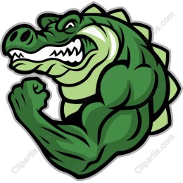 Dynamic Muscle-Crocodile
