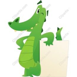 Cartoon Alligator