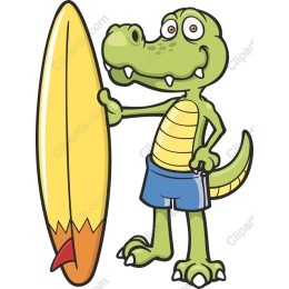 Alligator Surfing