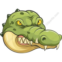 Crocodile Head Cartoon