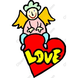 Whimsical Angel Love