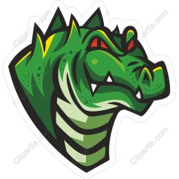 Vibrant Green Dragon