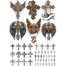 Elegant Religious Bundle - Crosses & Symbols