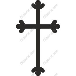 Elegant Black Cross
