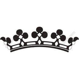 Elegant Black Crown