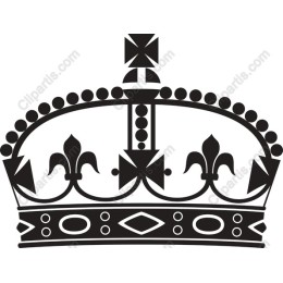 Elegant Black Crown