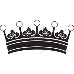 Elegant Black Crown