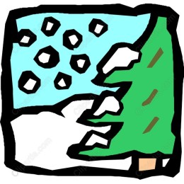 Whimsical Winter Landscape
