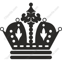 Elegant Black Crown