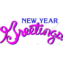New Year Greetings