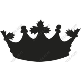 Elegant Black Crown