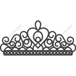 Ornate Heart Swirl Decorative