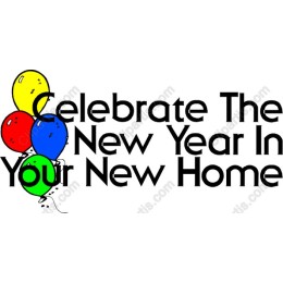 Celebrate The New Year In Your New Home - Balloon