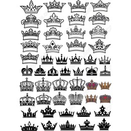 Crown Clipart Bundle - Royal s