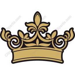 Royal Elegance Golden Crown