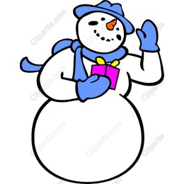 Cheerful Snowman