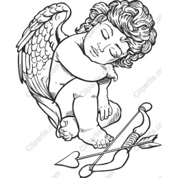 Sleeping Cherub Angel