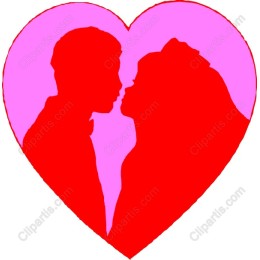 Romantic Couple in Heart