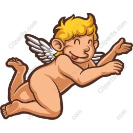 Playful Angel Cherub