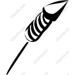 Festive Firework Rocket