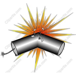 Explosive Pipe Break