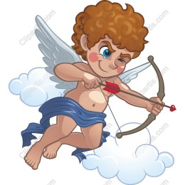 Cupid - Adorable Cherub with Bow and Arrow