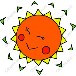 Cheerful Smiling Sun