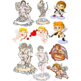 Cupid Clipart Collection - Set