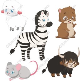 Cute Cartoon Animal Pack