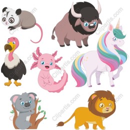 Whimsical Animal Collection Set