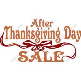 After Thanksgiving Day Sale