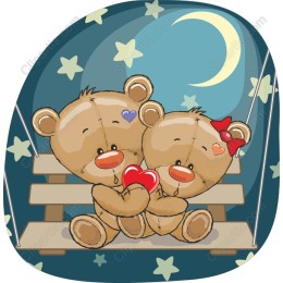 Teddy Bears in Love