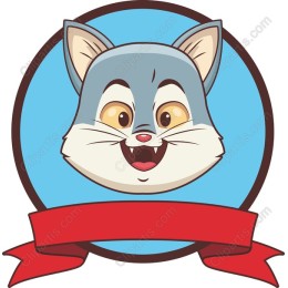Cheerful Cat Emblem