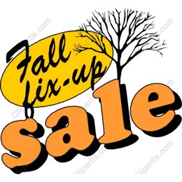 Fall Fix-Up Sale